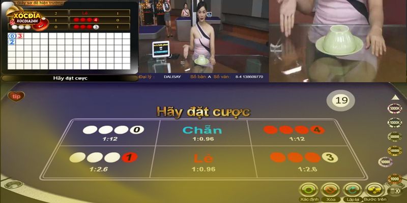 Cách người chơi áp dụng công thức xóc đĩa chẵn lẻ đều ăn vào thực tế